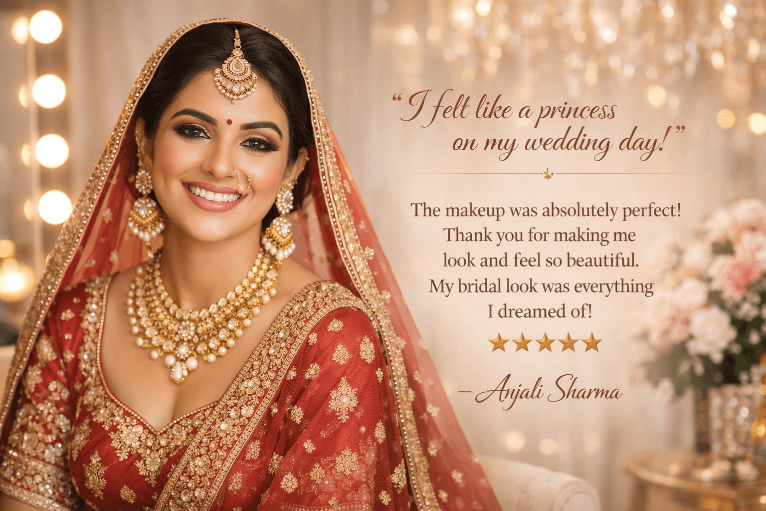 Happy Client Makeup1 at Lumina Makeup Studio Faridabad Happy Client Makeup1 at Lumina Makeup Studio Faridabad